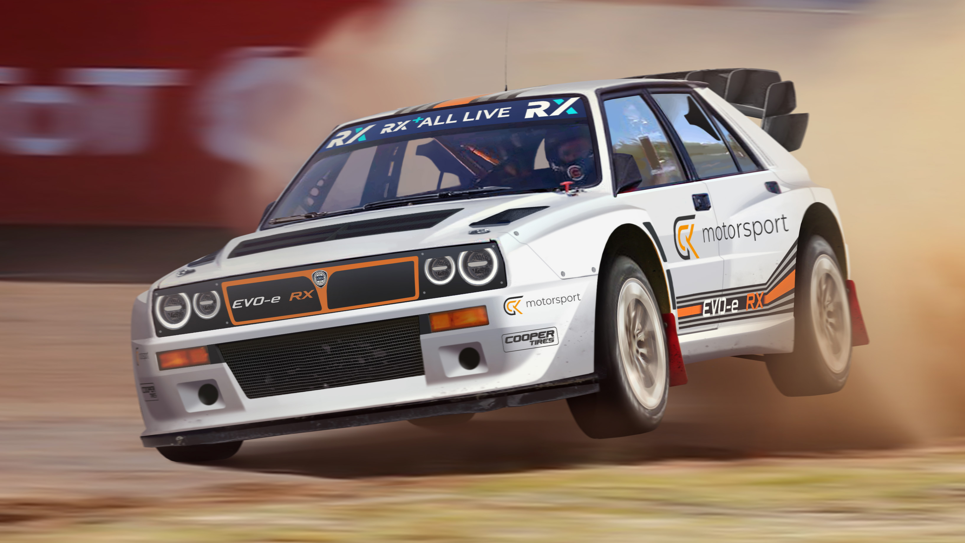 The Lancia Delta Integrale is off rallying as an electric car Top Gear